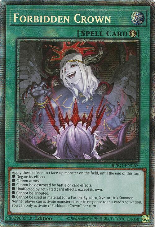 Corona Prohibida (Starlight Rare) [BPRO-EN067] Starlight Rare