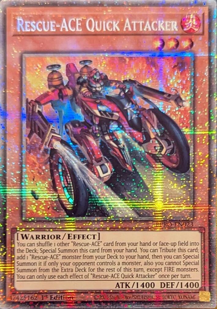 Atacante Rápido de Rescate-ACE (Starlight Rare) [BPRO-EN023] Starlight Rare