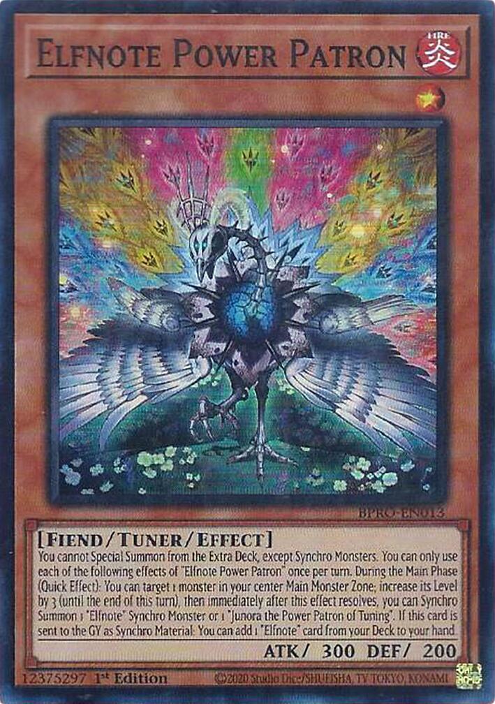 Elfnote, protectrice des puissants [BPRO-EN013] Super Rare