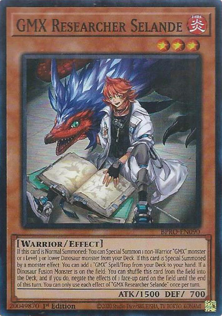 Chercheur GMX Selande [BPRO-EN090] Super Rare