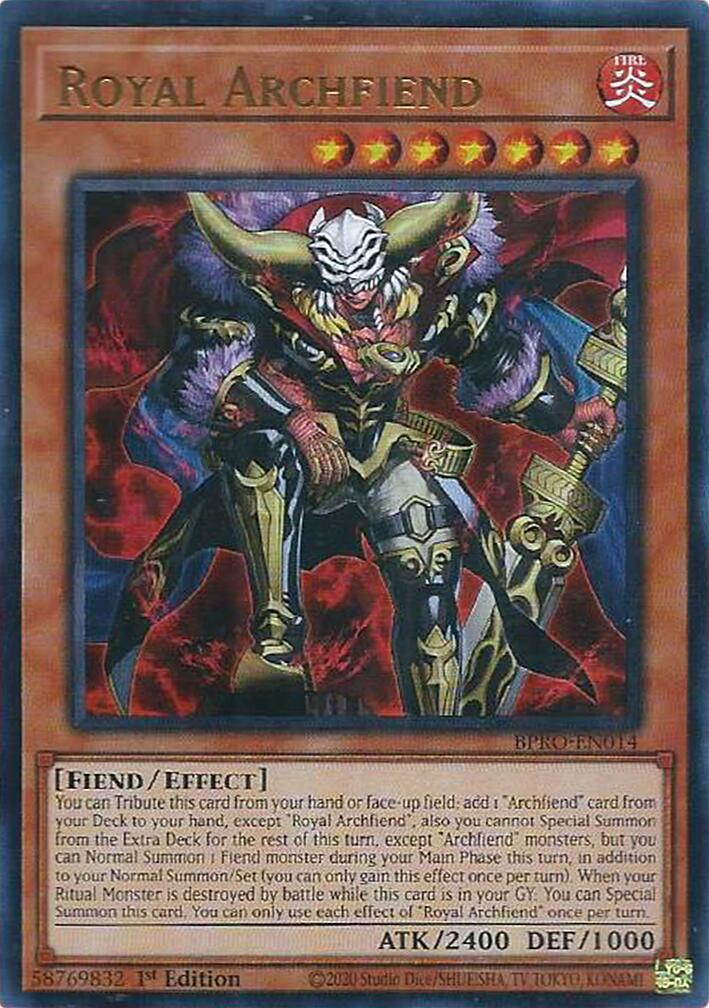 Archidemonio Real [BPRO-EN014] Ultra Rara