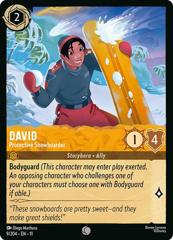 David - Snowboarder protector (9/204) [Winterspell]