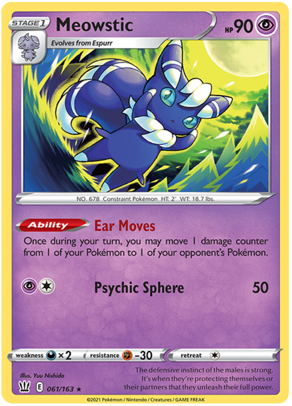 Meowstic (061/163) [Espada y Escudo: Estilos de Combate]