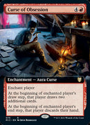 Malédiction de l'obsession (Extended Art) [Innistrad: Chasse de Minuit Commander]