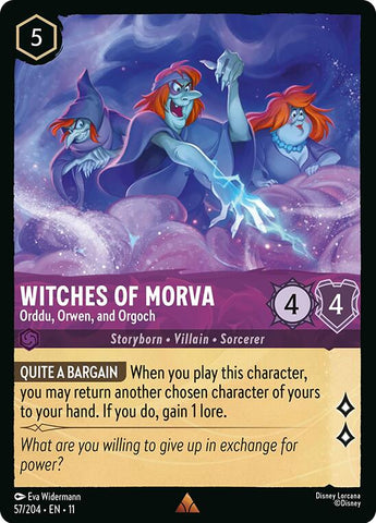 Brujas de Morva - Orddu, Orwen y Orgoch (57/204) [Conjuropel]