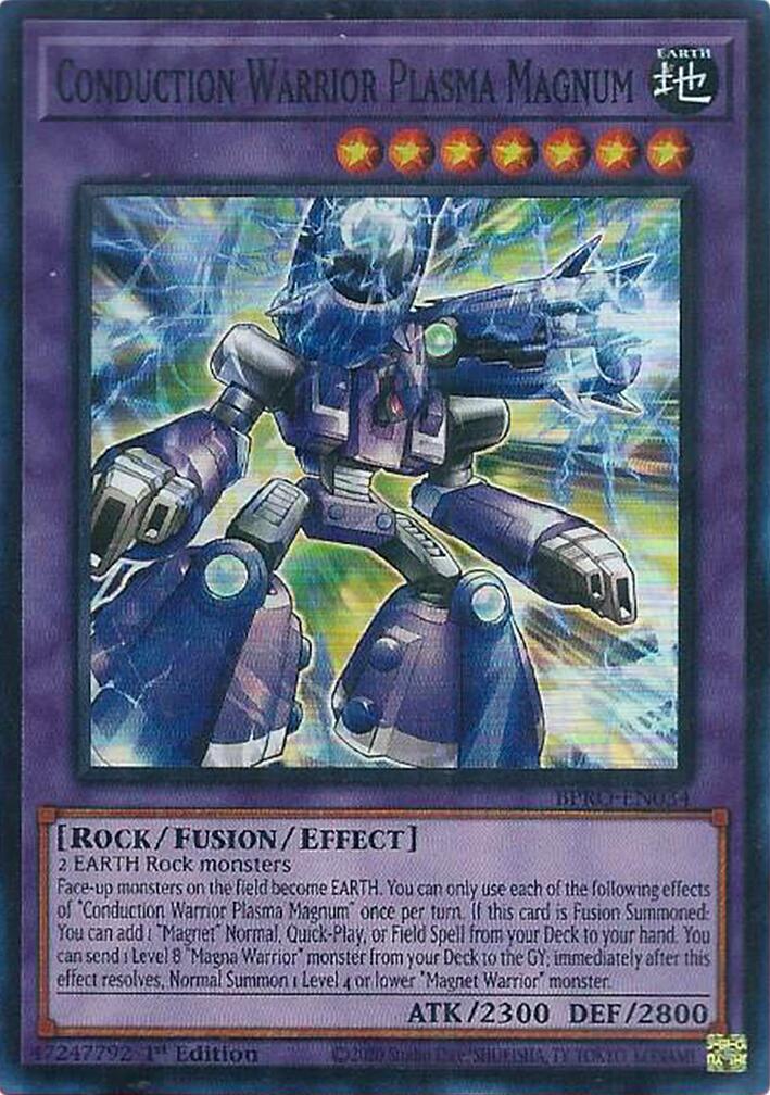 Guerrier de la Conduction Magnum Plasma [BPRO-EN034] Super Rare