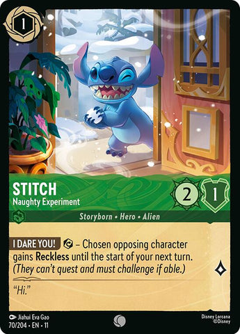 Stitch - Experimento travieso (70/204) [Winterspell]