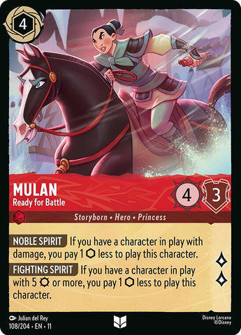 Mulan - Lista para la batalla (108/204) [Winterspell]