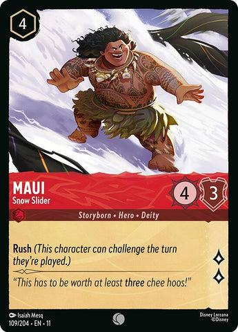 Maui - Deslizador de nieve (109/204) [Hechizo de invierno]