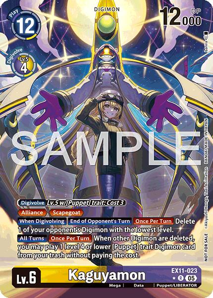Kaguyamon [EX11-023] (Box Topper) [Dawn of Liberator]