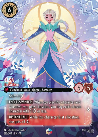 Elsa - Artiste de la Glace (Enchantée) (233/204) [Sortilège Hivernal]