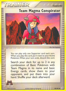 Conspirateur de la Team Magma (82/95) [EX : Team Magma contre Team Aqua]
