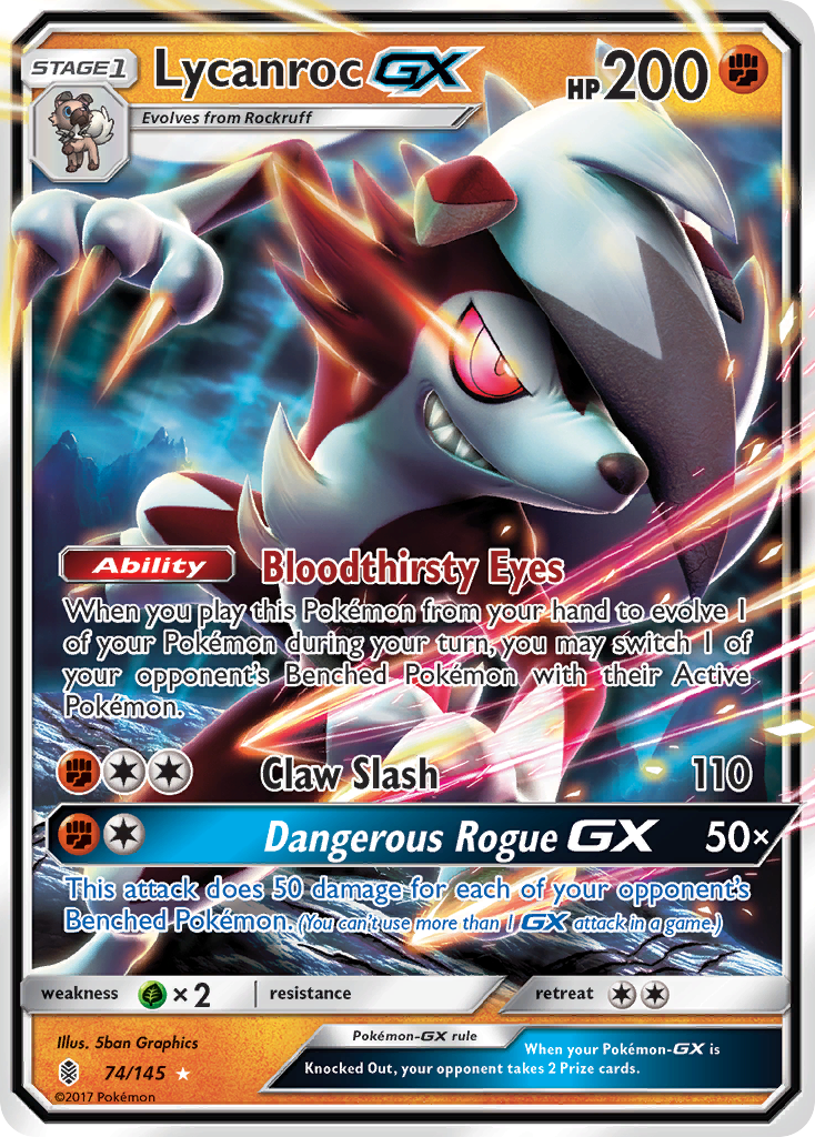 Lougaroc GX (74/145) [Soleil et Lune : Gardiens Ascendants]