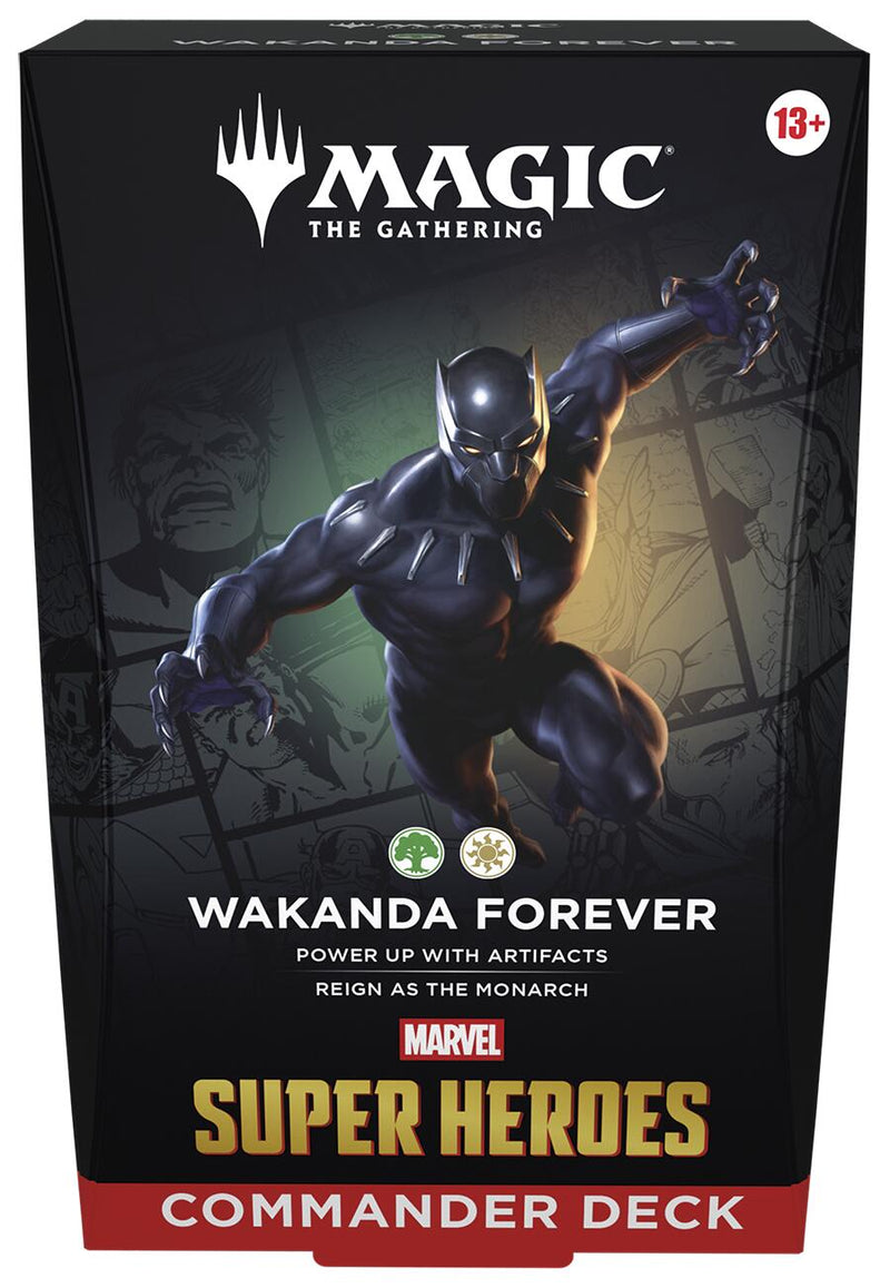 Deck Commandant Marvel Super Héros - Wakanda pour toujours