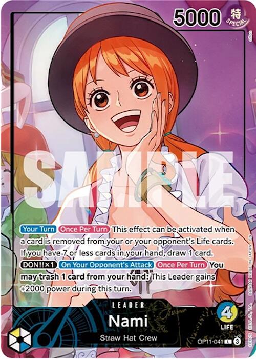Nami (Arco de Whole Cake) [Cartas Promocionales de One Piece]