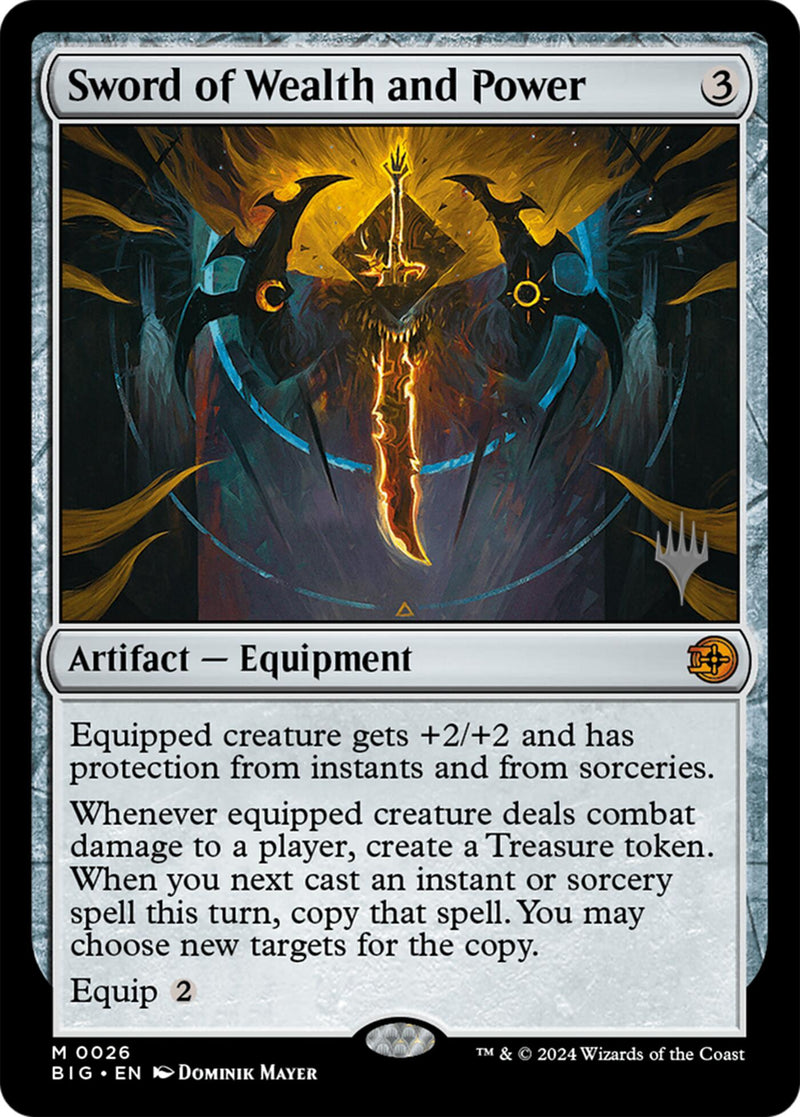 Espada de Riqueza y Poder [Promos Eclipse de Lorwyn]