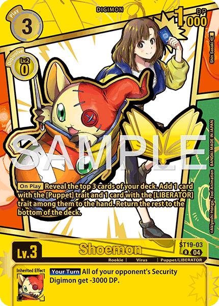 Shoemon [ST19-03] (Rare Pull) [Aube du Libérateur]