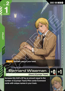 Image for Bernard Wiseman (GD03 Release Event) (GD03-089) (GCG-PR) - Gundam Card Game