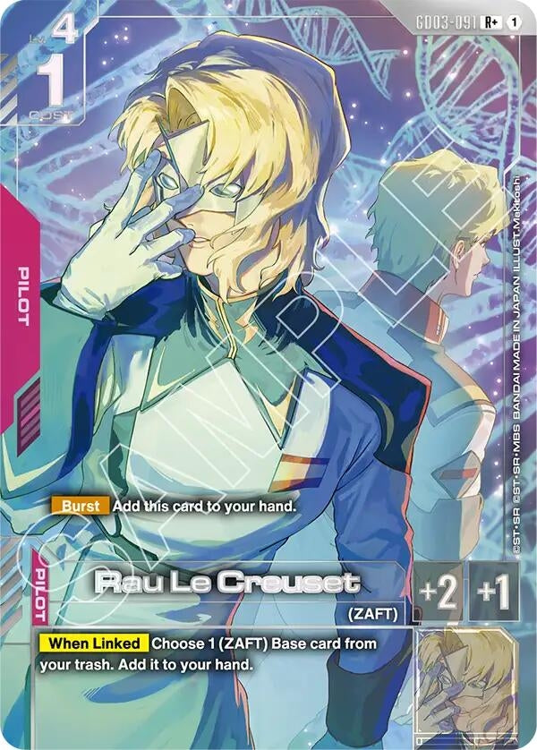 Image for Rau Le Creuset (R+) (GD03-091) (GD03) - Gundam Card Game