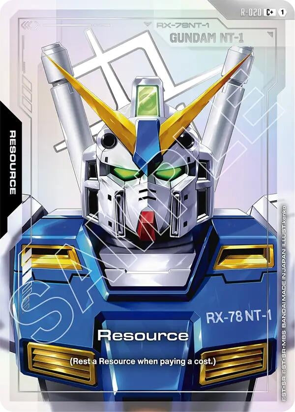 Image for Resource (R-020) (C+) (R-020) (GD03) - Gundam Card Game