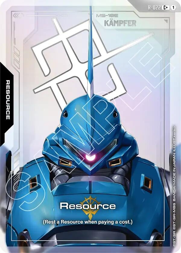 Image for Resource (R-022) (C+) (R-022) (GD03) - Gundam Card Game