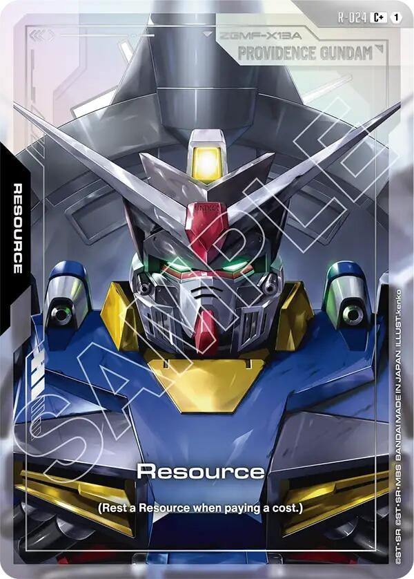 Image for Resource (R-024) (C+) (R-024) (GD03) - Gundam Card Game
