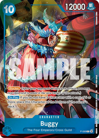 Buggy (Cartas promocionales de One Piece - Event Pack Vol. 8)