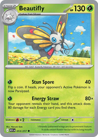 Beautifly (013/217) [Megaevolución: Héroes Ascendidos]
