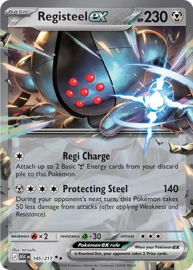 Registeel ex (145/217) [Méga-Évolution : Héros Ascendants]