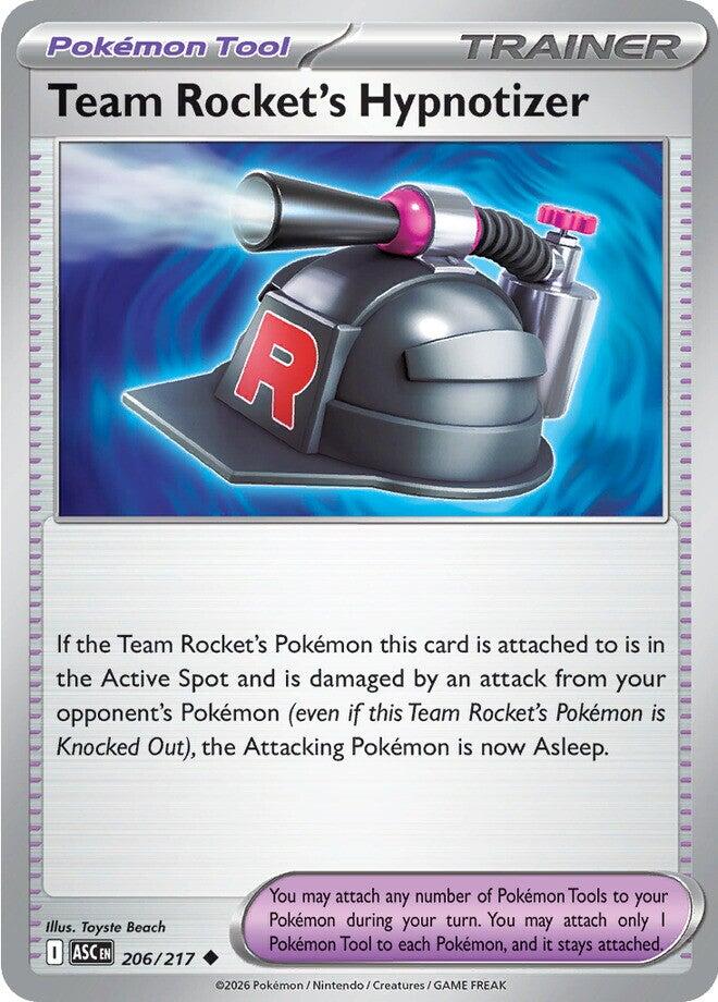 Hypnotiseur de la Team Rocket (206/217) [Méga-Évolution : Héros Ascendants]