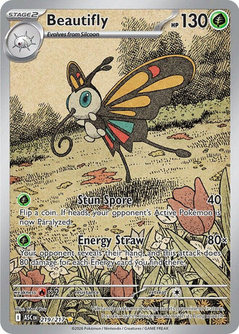 Beautifly (219/217) [Megaevolución: Héroes Ascendidos]