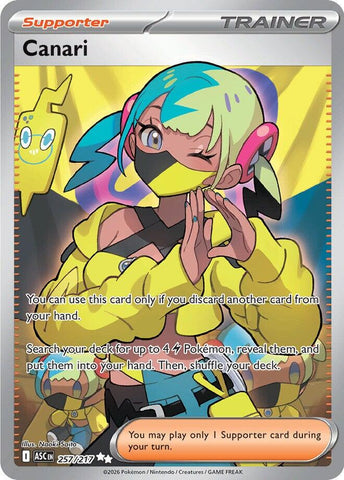 Canari (257/217) [Mega Evolución: Héroes Ascendidos]