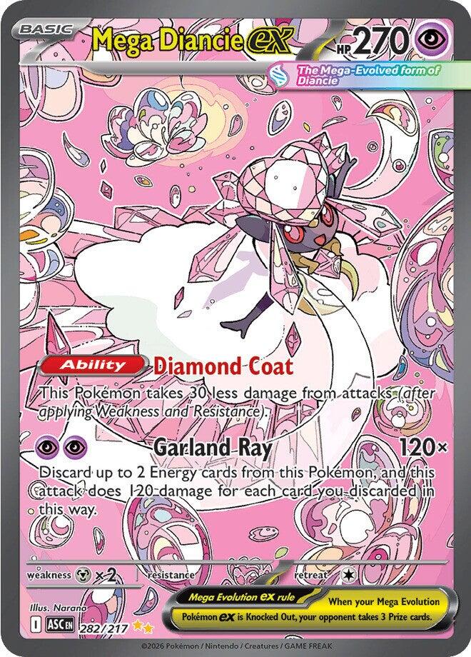 Méga Diancie ex (282/217) [Méga-Évolution : Héros Ascendants]