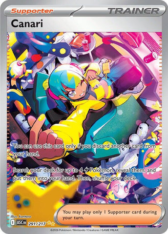 Canari (291/217) [Mega Evolución: Héroes Ascendidos]