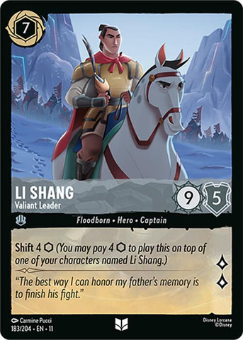 Li Shang - Chef vaillant (183/204) [Hivermaléfice]