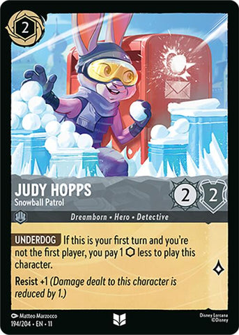 Judy Hopps - Patrouille de boules de neige (194/204) [Winterspell]