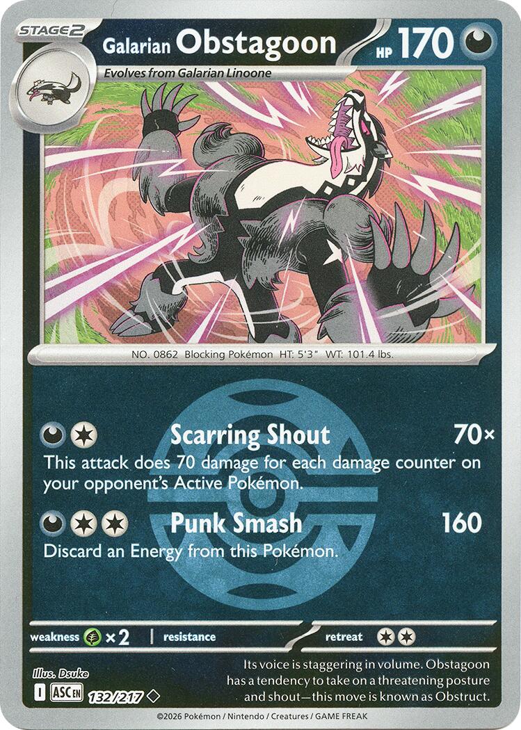 Ixon de Galar (132/217) (Hyper Ball) [Méga-Évolution : Héros Ascendants]