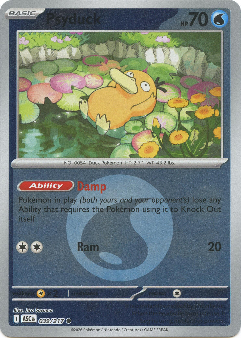 Psykokwak (039/217) (Motif Symbole Énergie) [Méga-Évolution : Héros Ascendants]