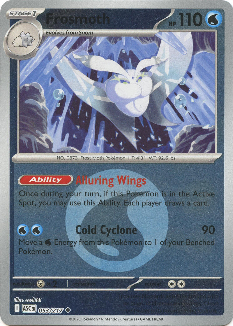 Frosmoth (053/217) (Motif Symbole Énergie) [Méga-Évolution : Héros Ascendants]