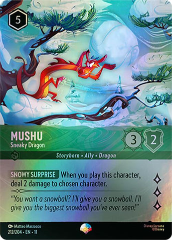 Mushu - Dragón sigiloso (Épico) (212/204) [Winterspell]