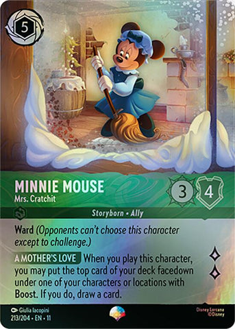 Minnie Mouse - Sra. Cratchit (Épica) (213/204) [Hechizo de Invierno]