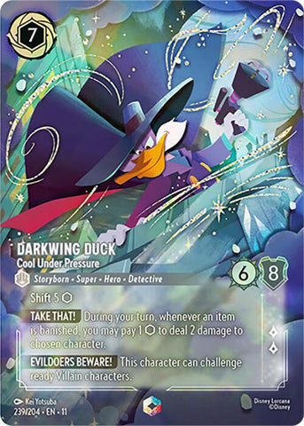 Pato Darkwing - Frío como el hielo (Encantado) (239/204) [Hechizo de invierno]