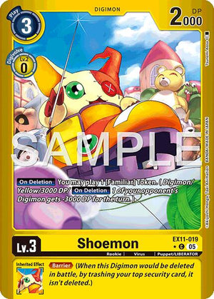 Shoemon [EX11-019] (Limited Foil) [Dawn of Liberator]