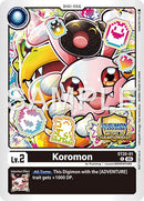 Koromon [ST20-01] (Campeonato Mundial 26–27 Regionales Temporada 1) [Mazo de Inicio: Protector de la Luz]