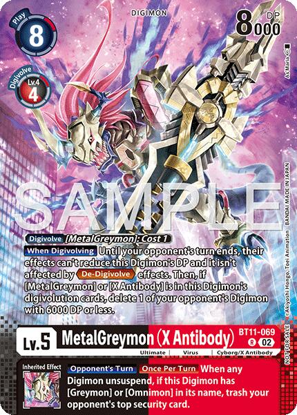 MetalGreymon [BT11-069] (X-Antibody) (Paquete de Evento 9) [Fase Dimensional]