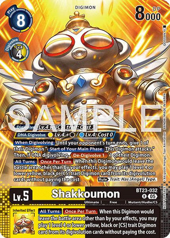 Shakkoumon [BT23-032] (Pack Événement 9) [Hackers' Slumber]
