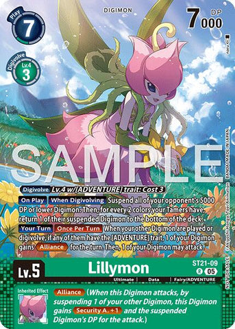 Lillymon [ST21-09] (Paquete de evento 9) [Mazo de inicio: Héroe de la Esperanza]