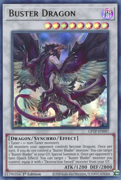 Buster Dragon [GFTP-EN097] Ultra Rara