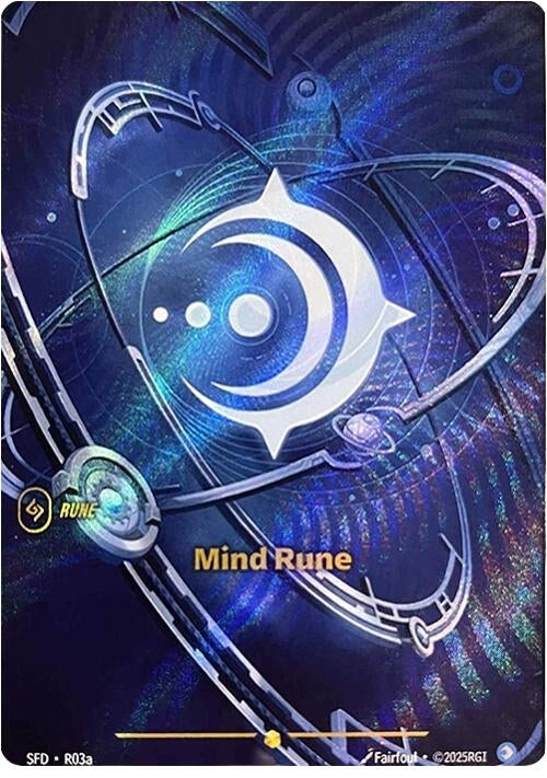 Image for Mind Rune (Alternate Art) (R03a) (SFD) - Riftbound: League of Legends Trading Card Game
