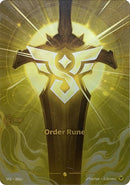 Image for Order Rune (Alternate Art) (R06a) (SFD) - Riftbound: League of Legends Trading Card Game